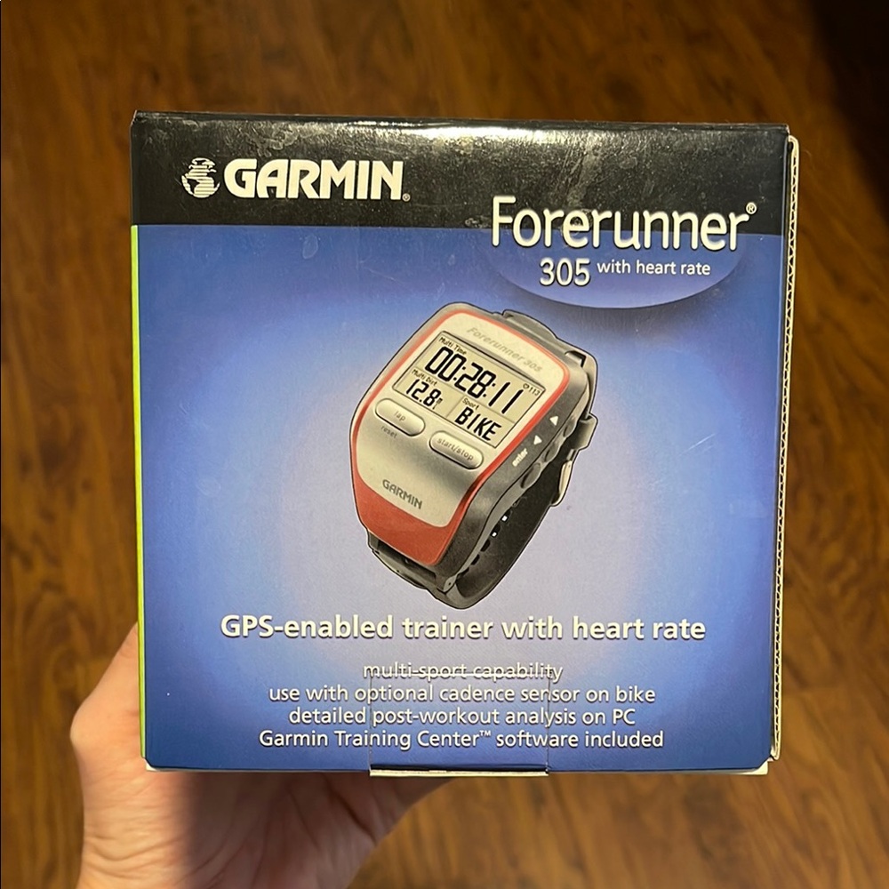 Garmin Forerunner 305 GPS- enabled Watch trainer with heart rate